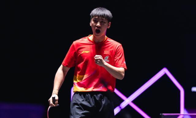 中国男乒也, 后拿到了递, 媒体记者